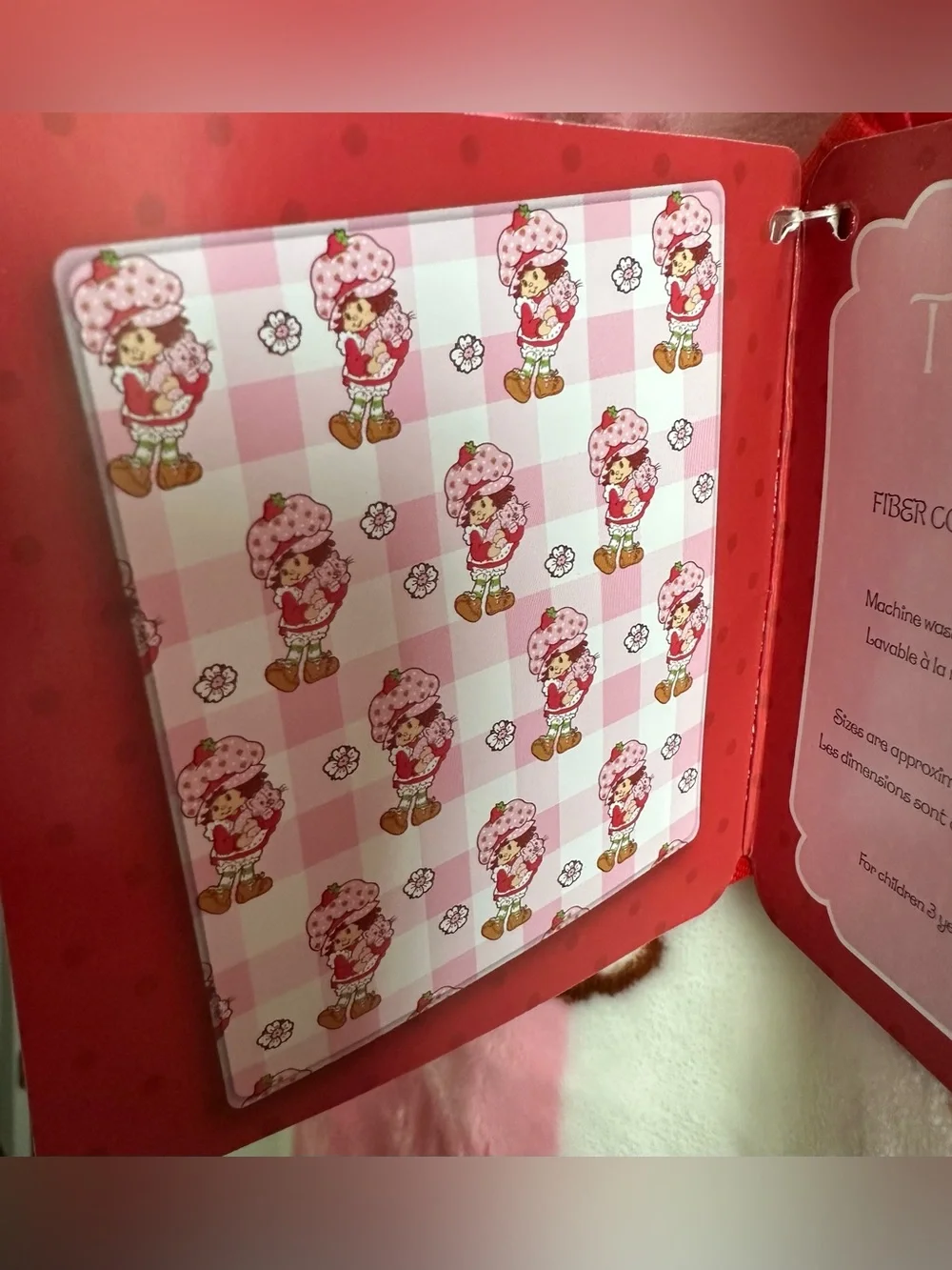 Strawberry Shortcake Throw Blanket 60x70”New